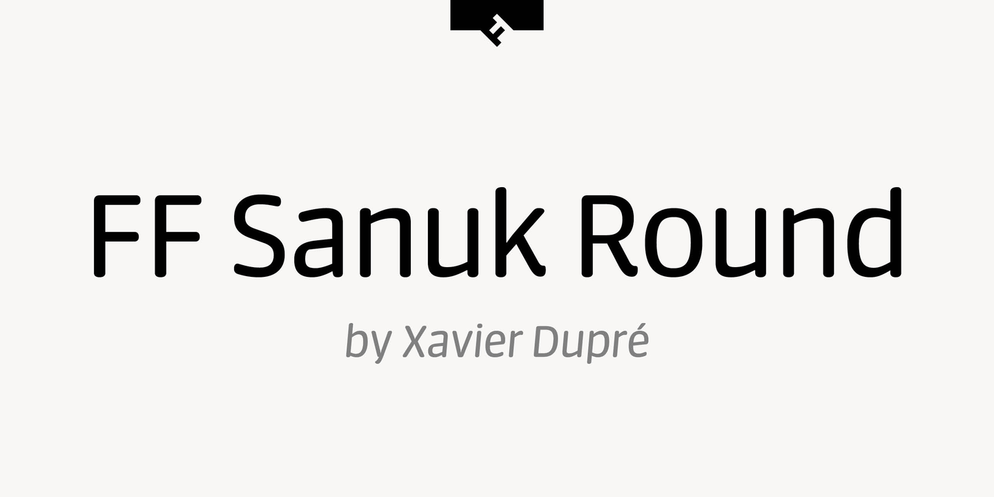 FF Sanuk Round Font preview